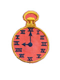 1970s Vintage Pocket Watch Cloth Patch