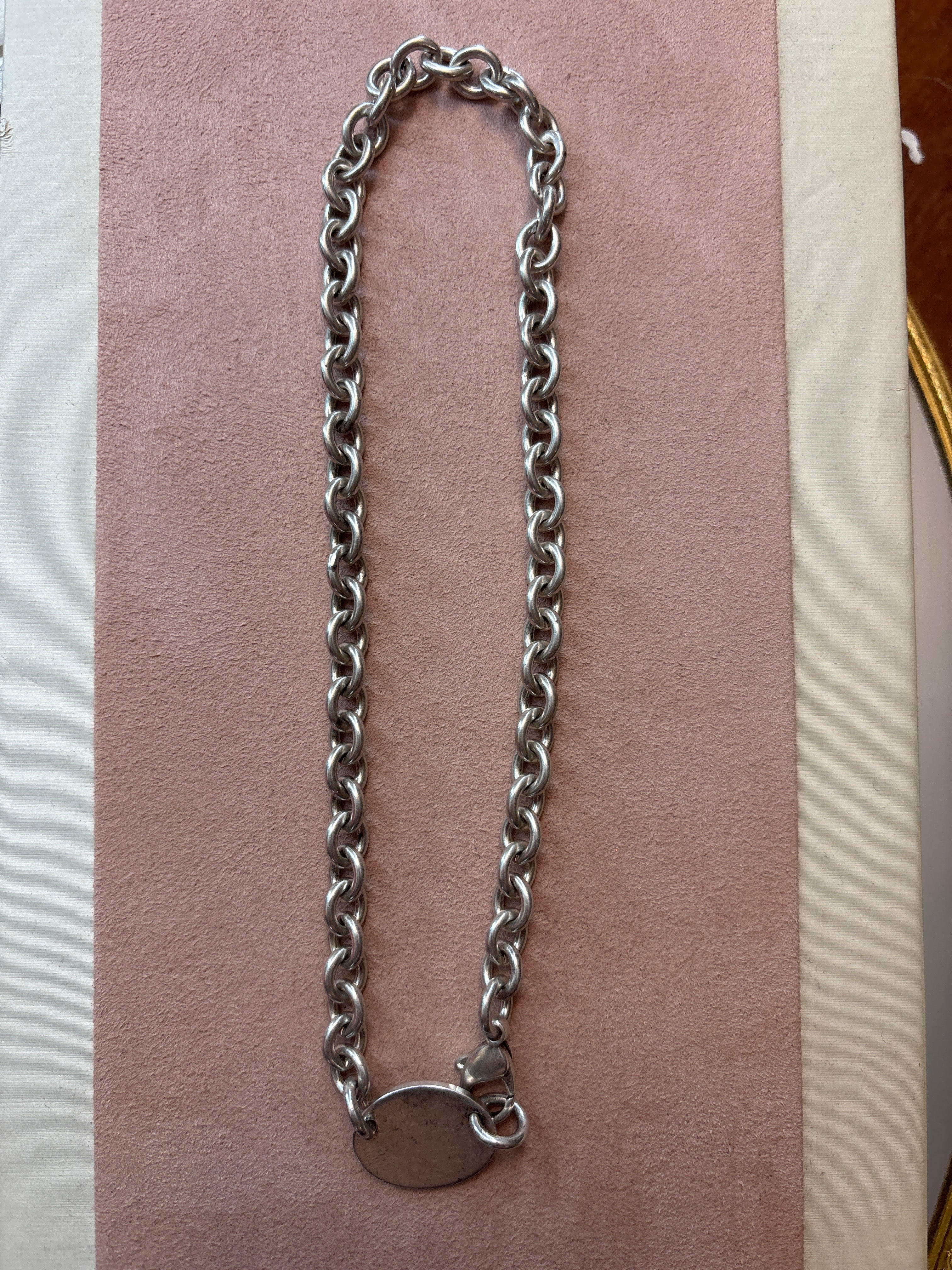 Tiffany & Co Oval Tag Link Chain