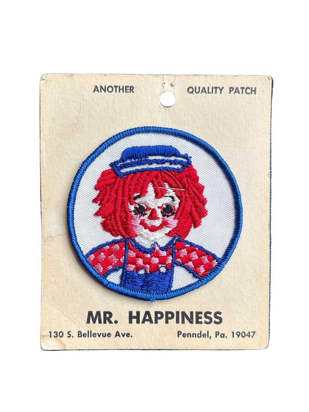 1970s Andy Doll Cloth Patch