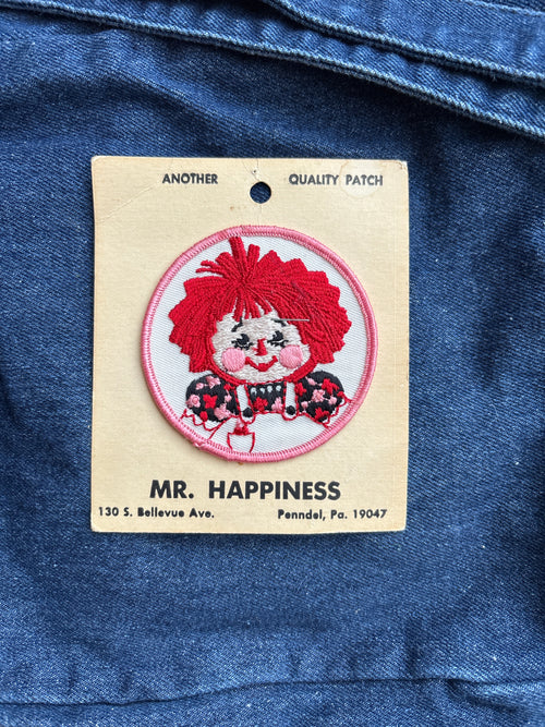 1970s Raggedy Ann Doll Cloth Patch