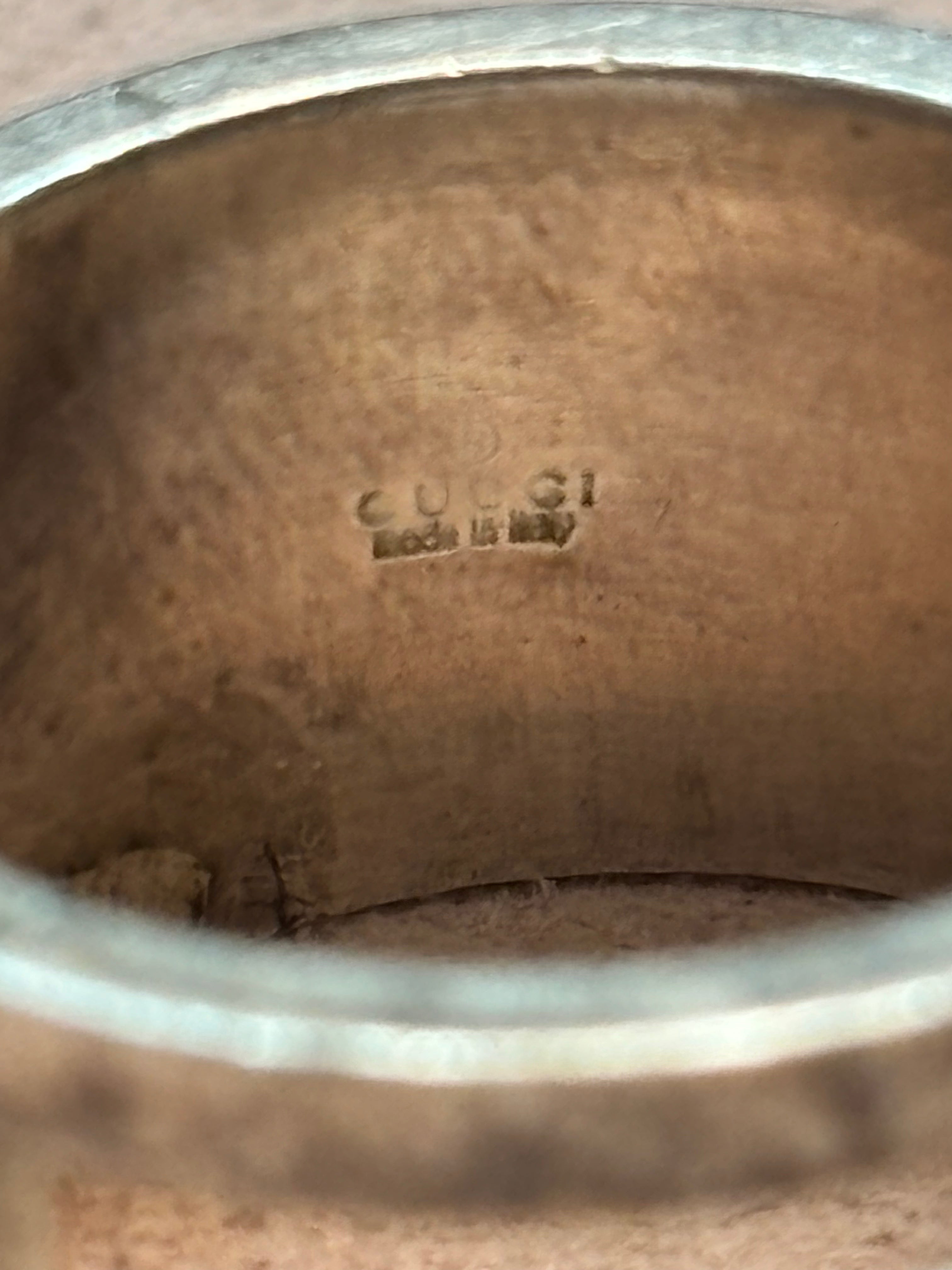 Gucci 925 Ring Size 7.5