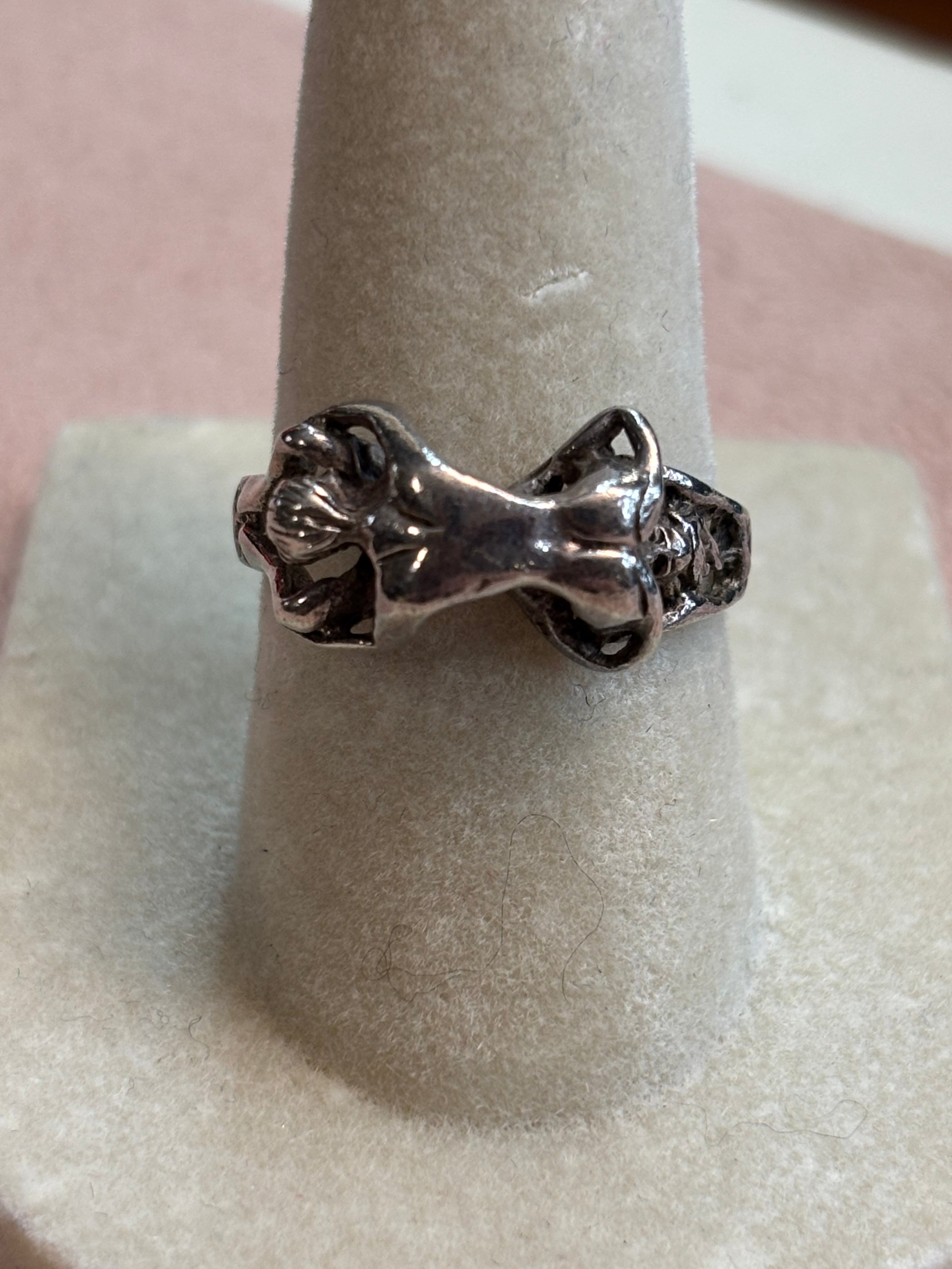 Original EZi Zino Kama Sex Position 69 Sterling Silver 925 Size 7.5