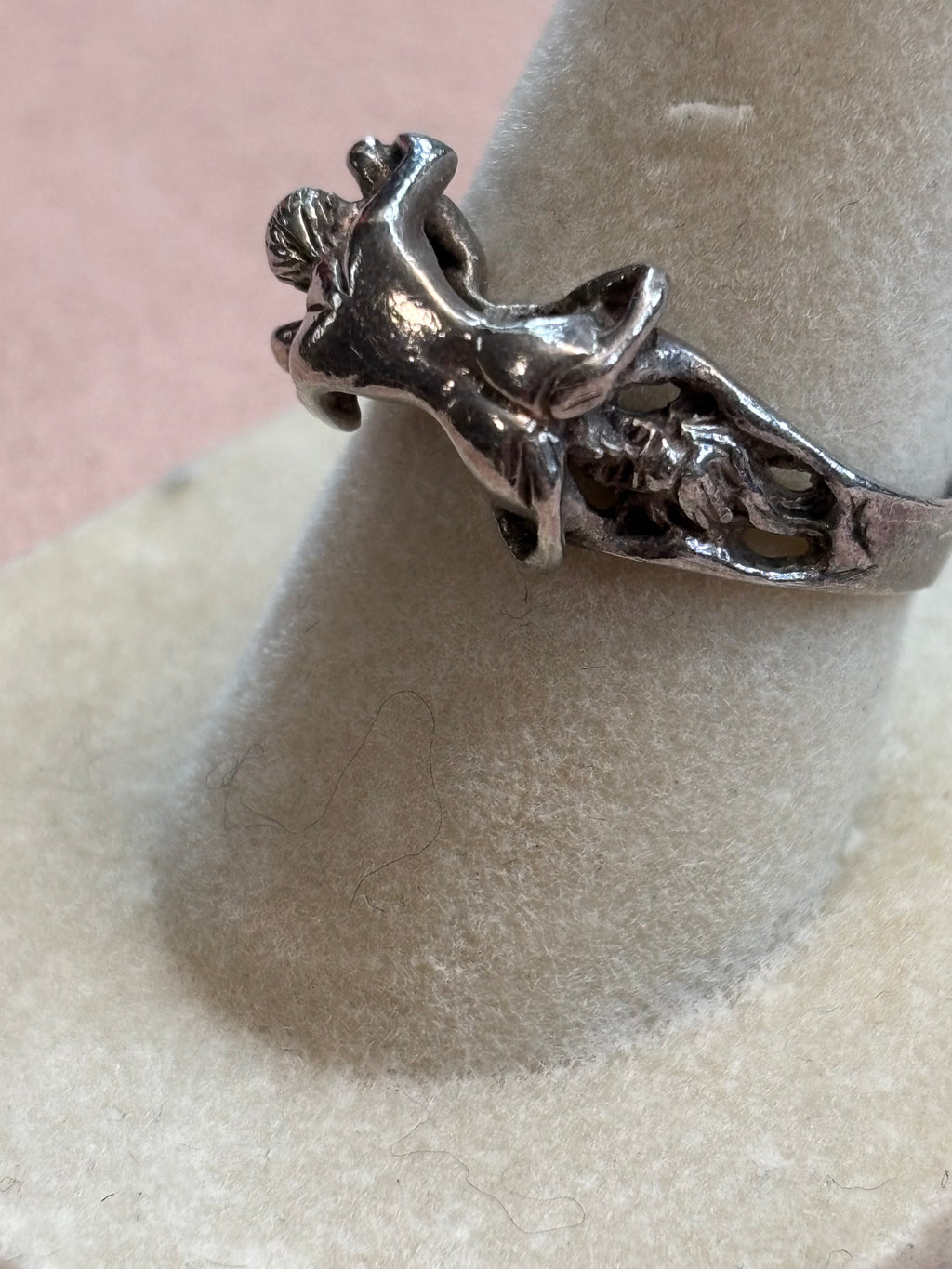 Original EZi Zino Kama Sex Position 69 Sterling Silver 925 Size 7.5