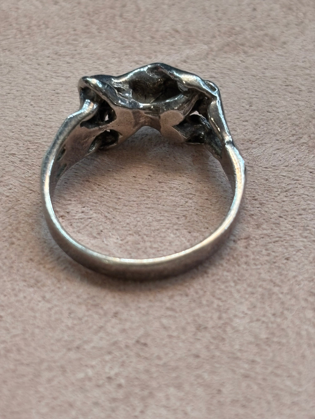 Original EZi Zino Kama Sex Position 69 Sterling Silver 925 Size 7.5